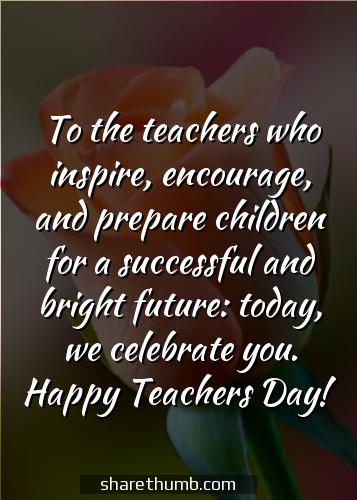 teachers day messages images